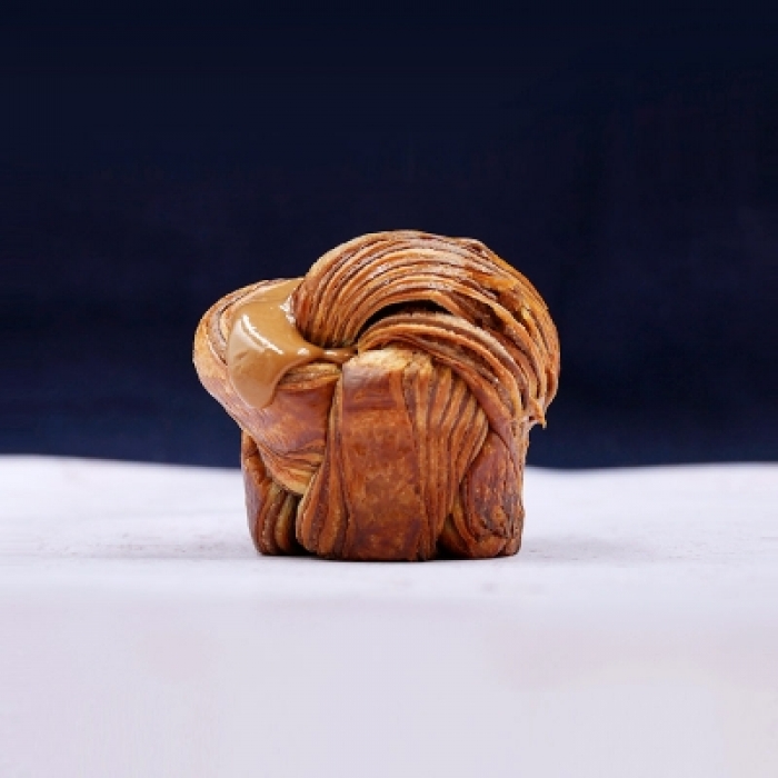 Brioche tressée praliné