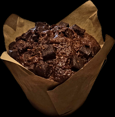 Muffins chocolat noisettes